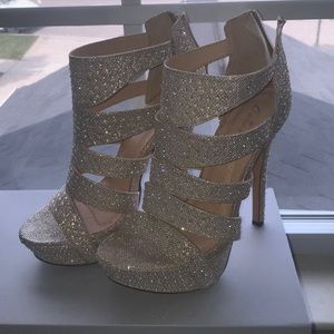 Sparkly Celeste Heels - Size: 8